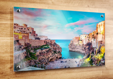 druk na panelach z plexiglas