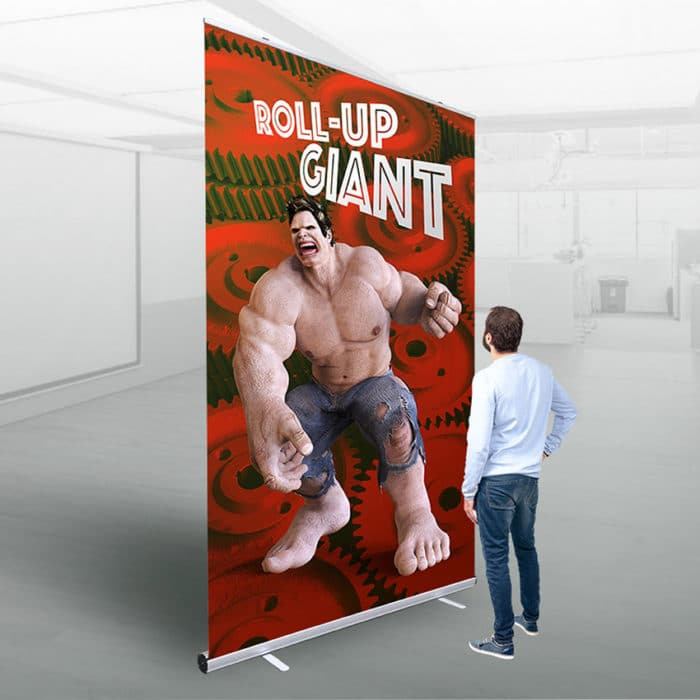 Rollup Werbedisplay Giant