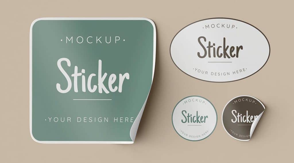 promotionele stickers voor producten